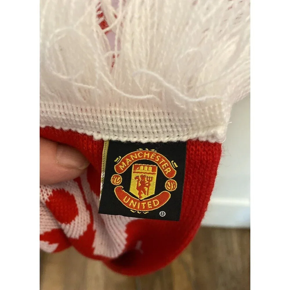 Manchester United Scarf Official Tour 2015 AON Muffler Acrylic EUC